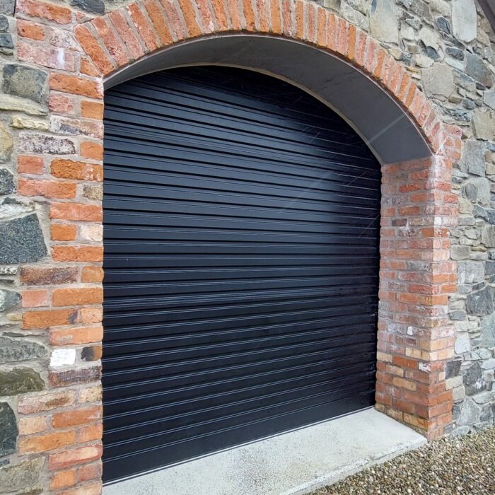 Black Roller door